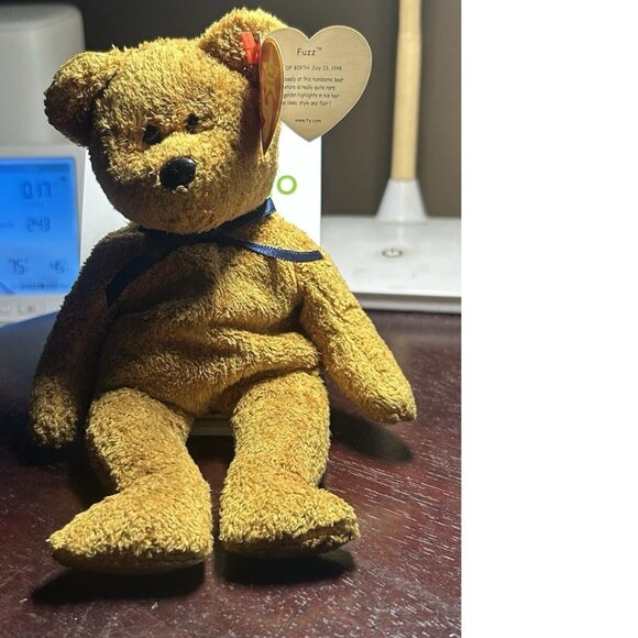 TY Beanie Baby "Fuzz" 1998 Collectable Bear Excellent Condition Ty Beanie Babies - Picture 5 of 5